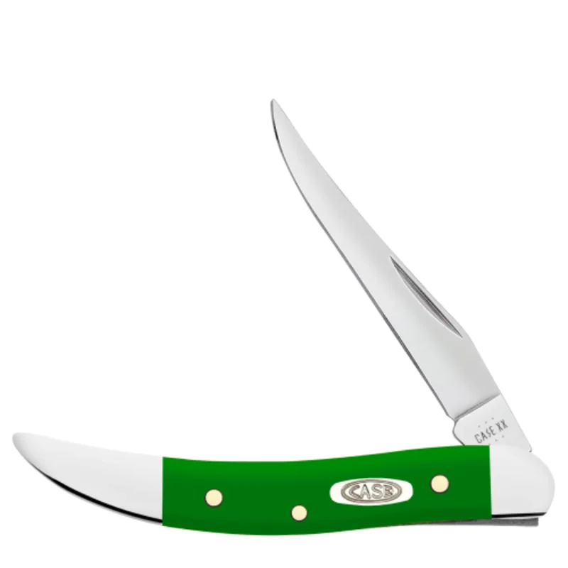 Case 53394 - Green Synthetic Smooth Small Texas Toothpick