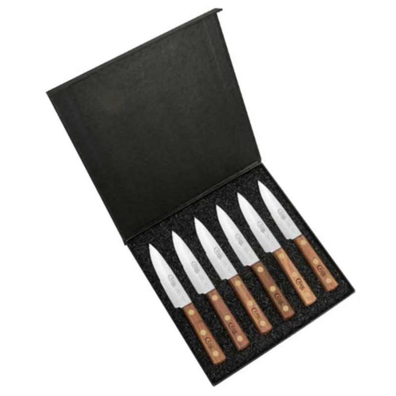 Case 6 Piece Walnut Handle Steak Knife Set