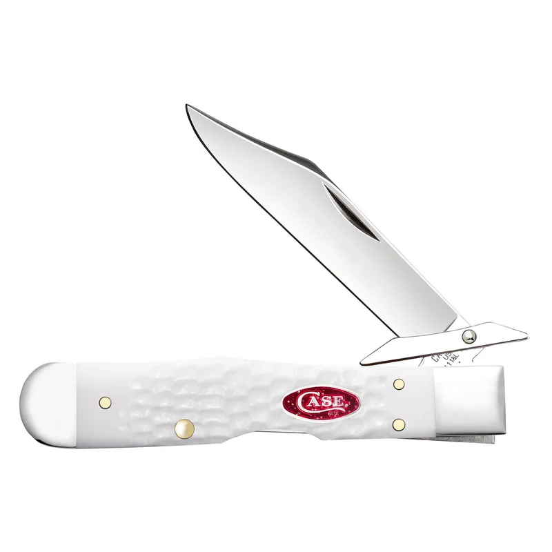 Case 60177 - White Synthetic SparXX Standard Jig Cheetah Cub (611 1/2L SS)