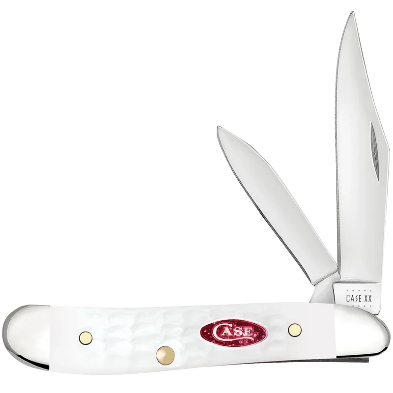 Case 60188 - SparXX White Synthetic Standard Jig Peanut (6220 SS)