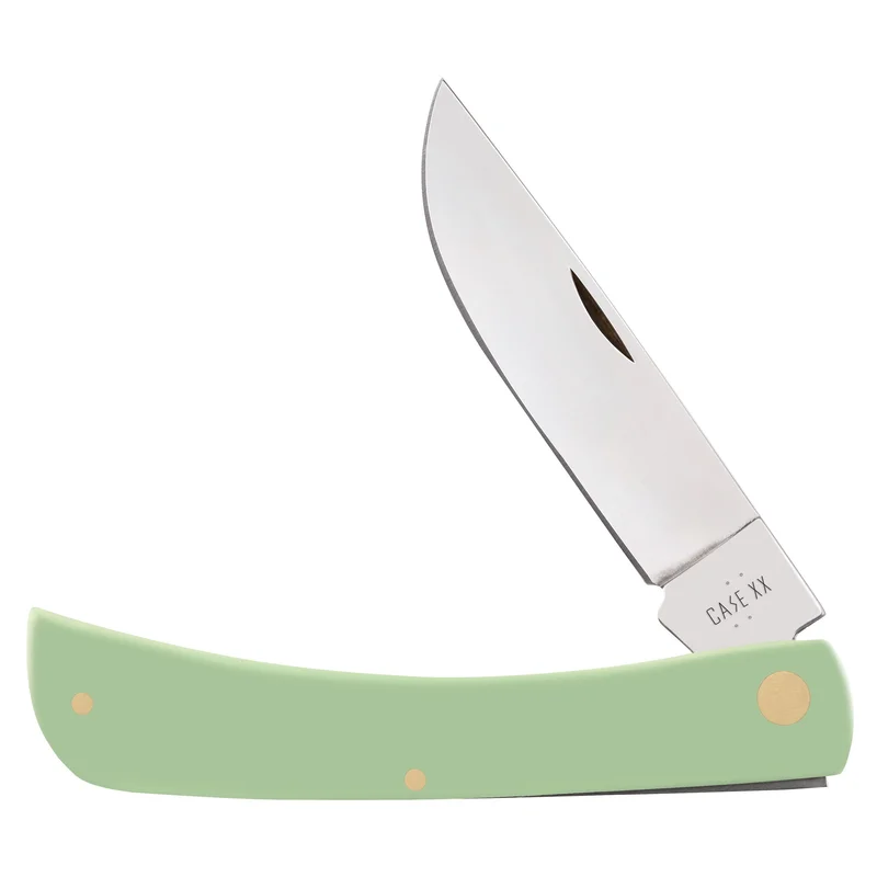 Case 63837 - Mint Green Synthetic Smooth Sod Buster (4138 SS)