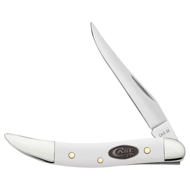 Case 63964 White Synthetic Smooth Small Texas Toothpick