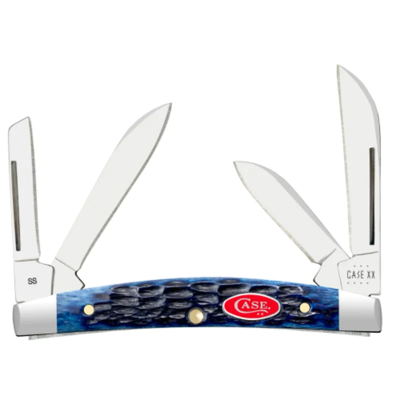 Case 6893 - Navy Blue Bone Rogers Jig Small Congress
