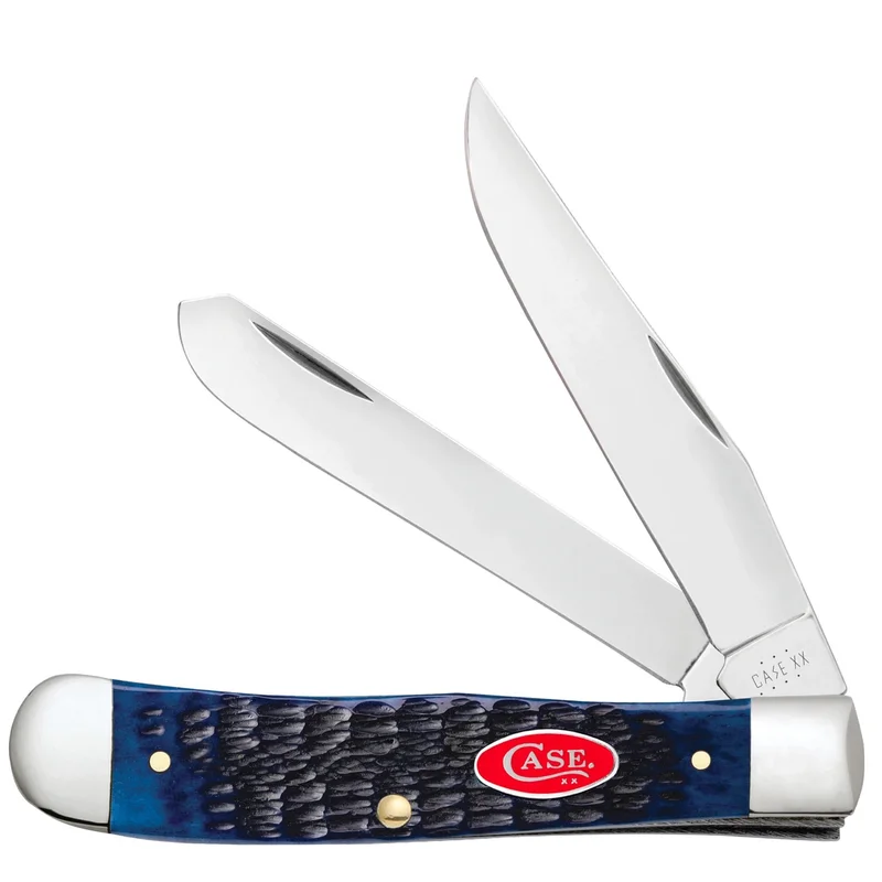 Case 7051 - Navy Blue Bone Rogers Jig Trapper (6254 SS)
