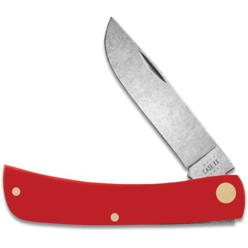Case 73932 - American Workman Red Synthetic Smooth Sod Buster Jr (4137 CS)