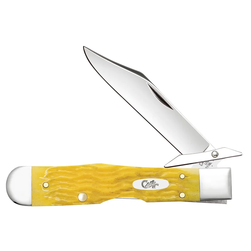 Case 75317 - Yellow Bone Platts Jig Cheetah Cub (611 1/2L SS)