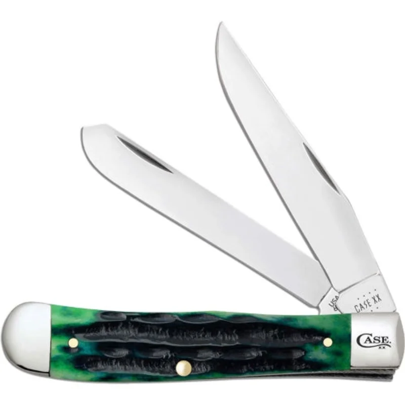 Case 75830 - Hunter Green Bone Deep Canyon Jig Trapper