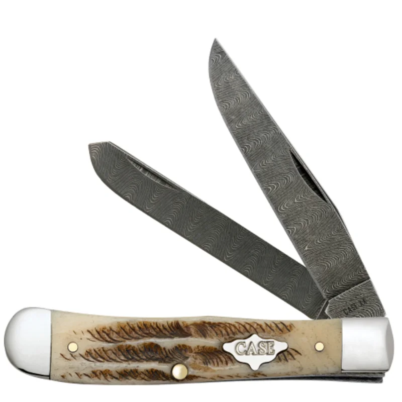 Case 77460 - Vintage Bone Trapper Damascus