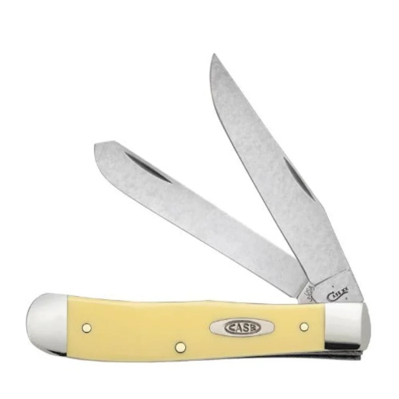 Case 81091 - Smooth Yellow Synthetic Trapper w/Clip