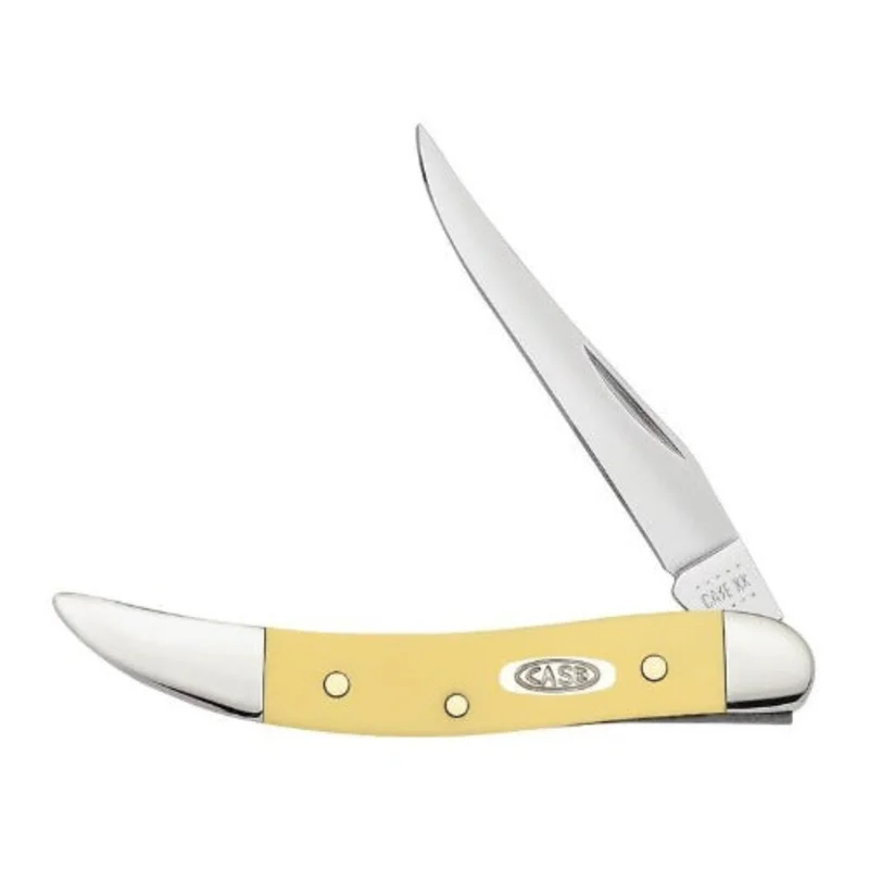 Case 81095 - Yellow Synthetic Smooth Small Texas Toothpick (310096 SS)