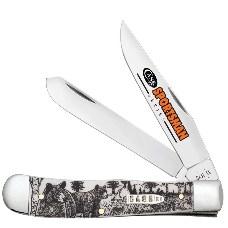 Case 81223 - Sportsman Series Bear Natural Bone Smooth Trapper (6254 SS)
