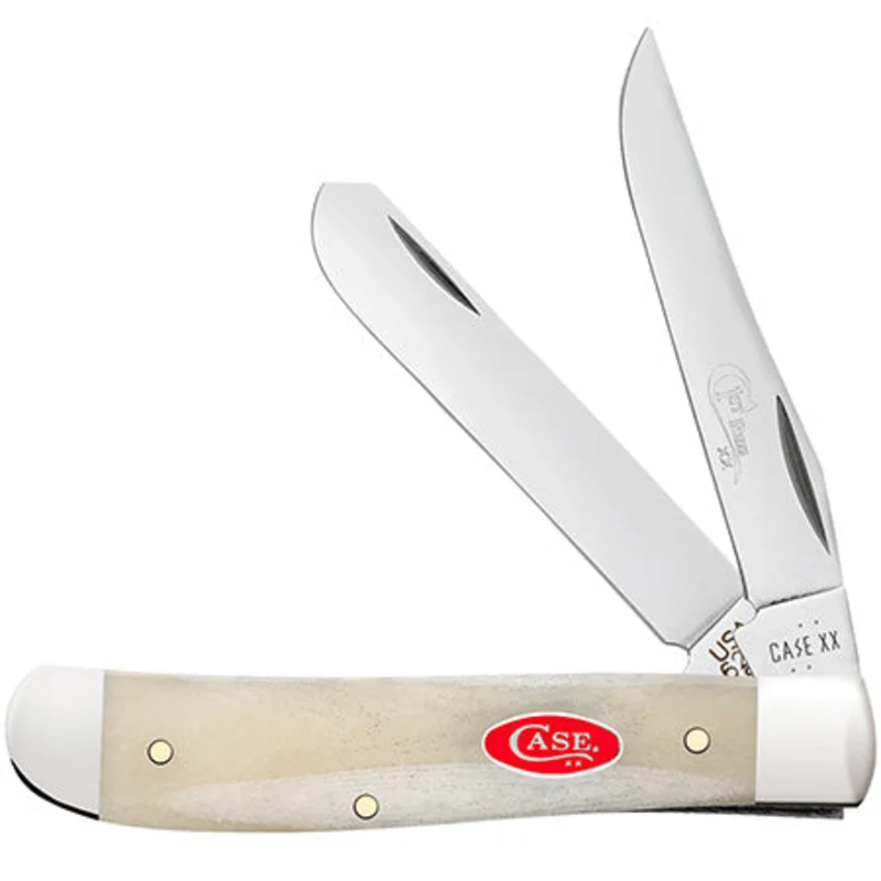 Case 84021 - Natural Bone Smooth Mini Trapper (6207 SS) First Production Run