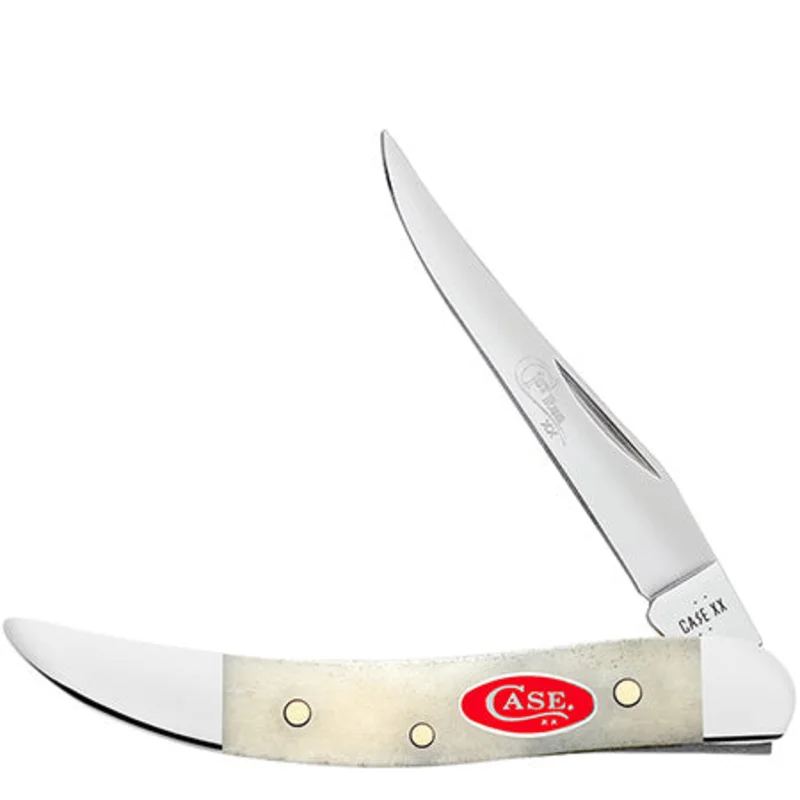 Case 84024 - Natural Bone Smooth Small Texas Toothpick (610096 SS) First Production Run