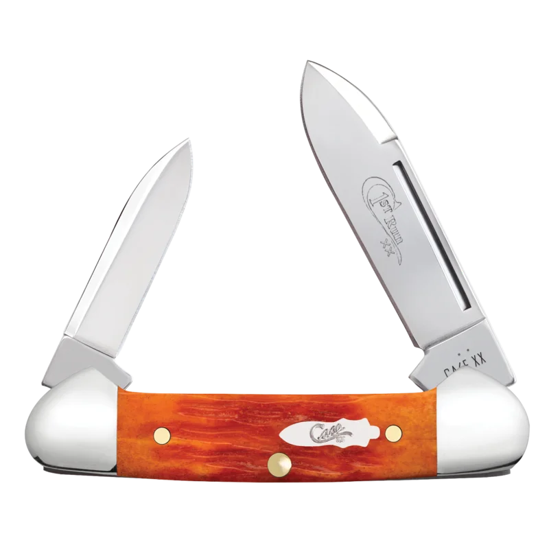 Case 87535 - Tequila Sunrise Bone Crandall Jig Baby Butterbean (62132 SS) FPR