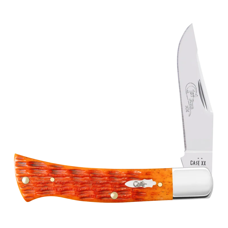 Case 87536 - Tequila Sunrise Bone Crandall Jig Case Axe Handle (BR61135 SS) FPR