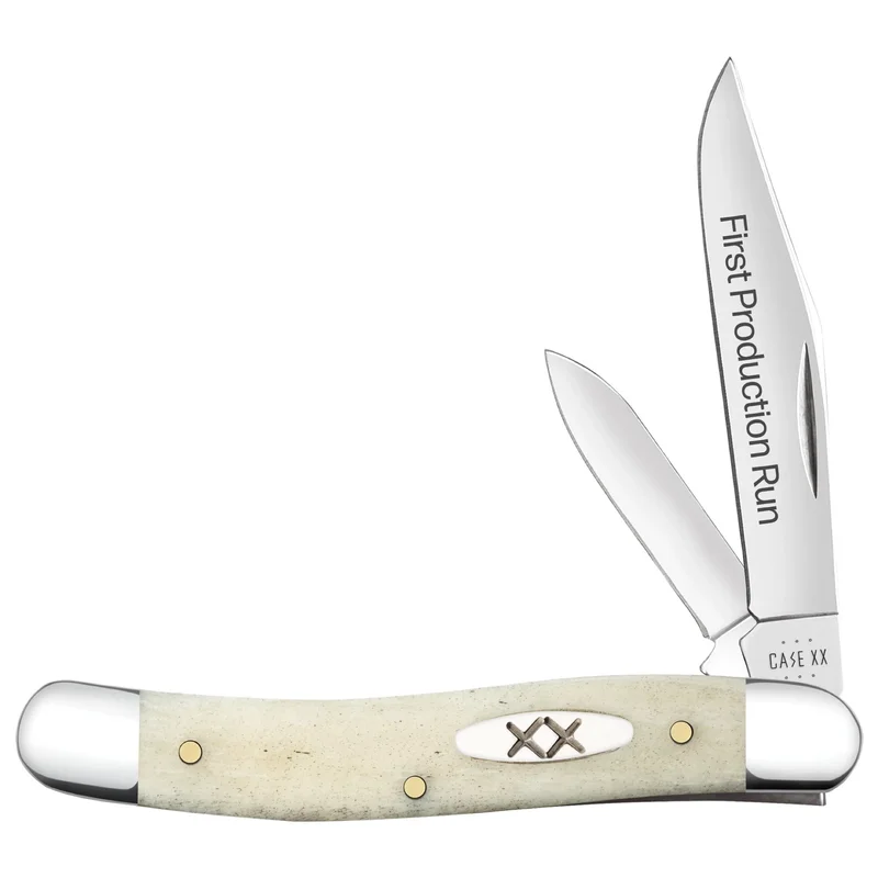Case 93315 - Natural Bone Smooth Medium Jack First Production Run (62087 SS)