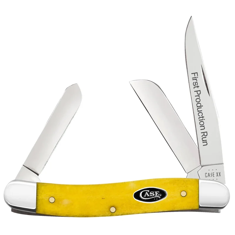 Case 94202 - Yellow Bone Smooth Medium Stockman (6318 SS)