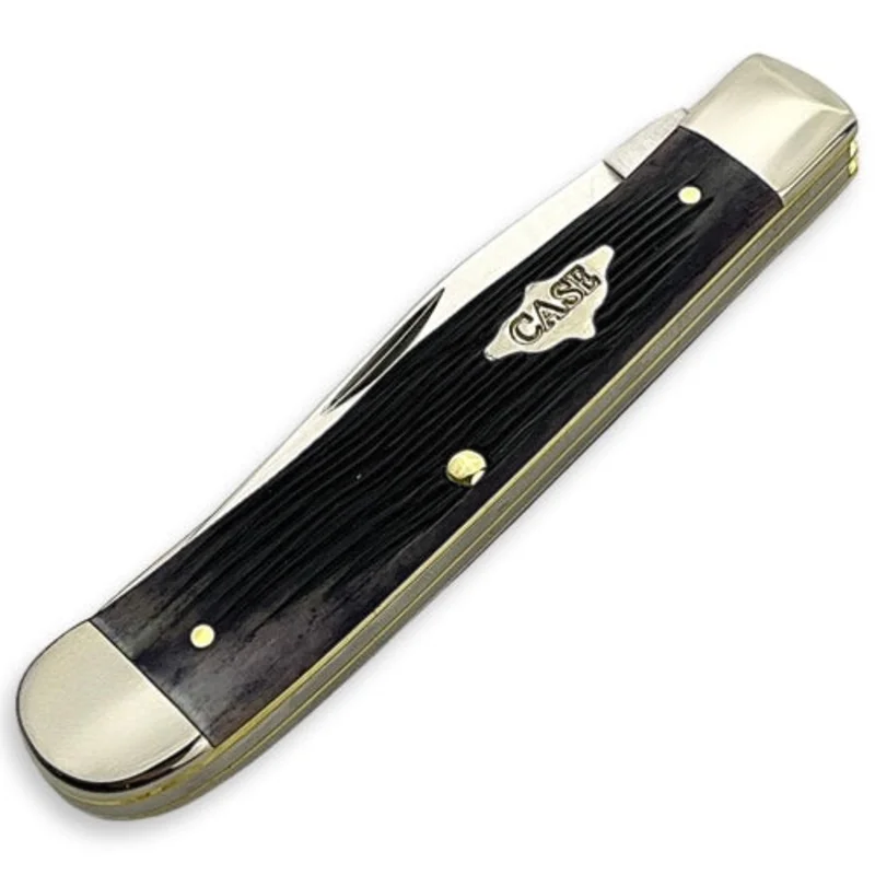 Case 9700 - Purple Bone Barnboard Jig Trapper (6254 SS)