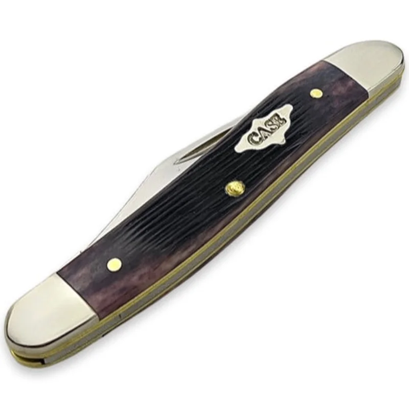 Case 9714 - Purple Bone Barnboard Jig Medium Pen (62087 SS)