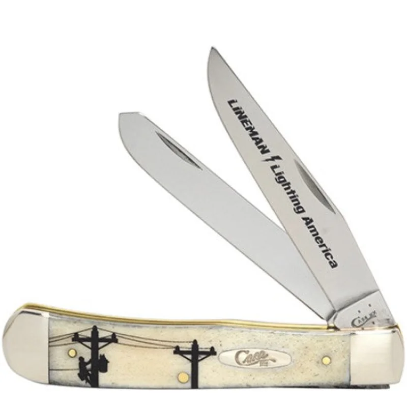 Case American Lineman Natural Bone Trapper