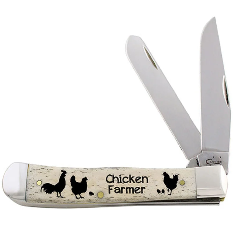 Case Chicken Farmer Natural Bone Trapper
