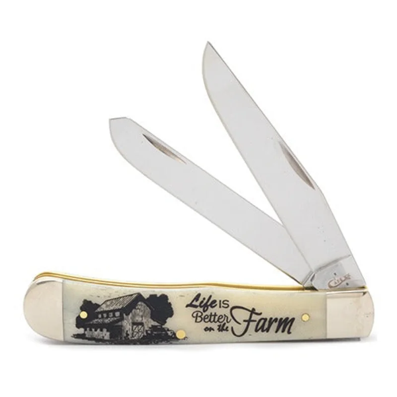 Case Farm Life Natural Smooth Bone Trapper