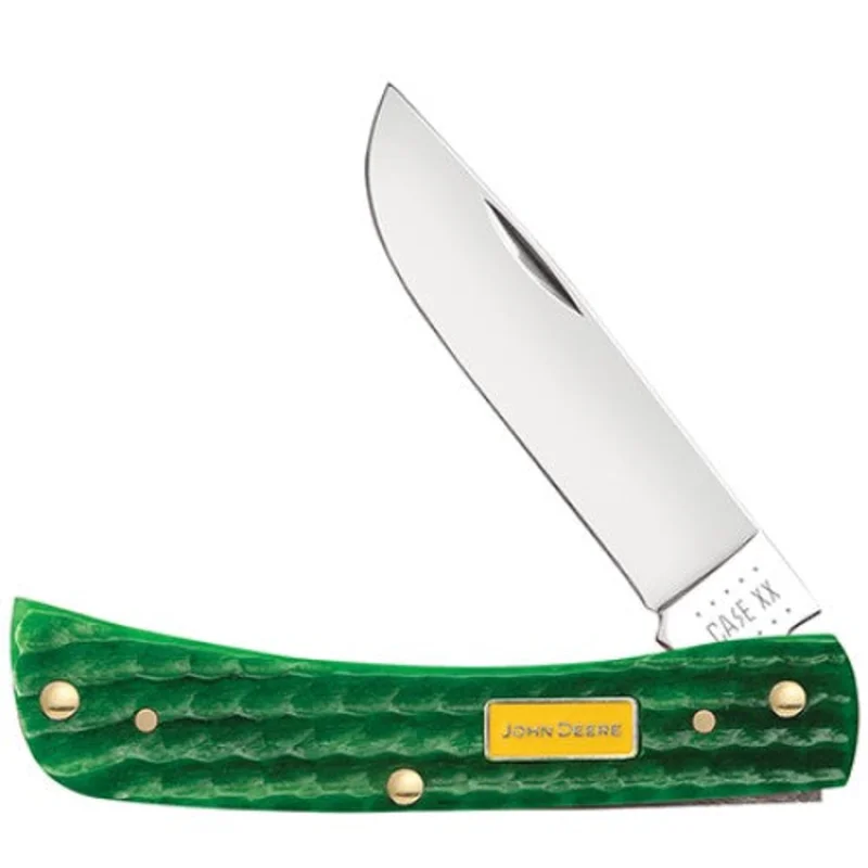 Case John Deere Sod Buster Jr Bright Green Bone