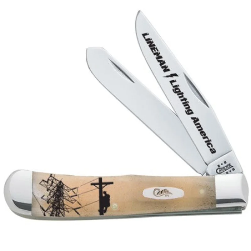 Case Lineman Smooth Natural Bone Trapper