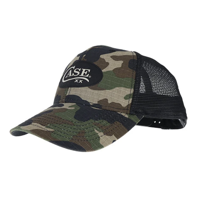 Case Logo Hat Woodland Camo
