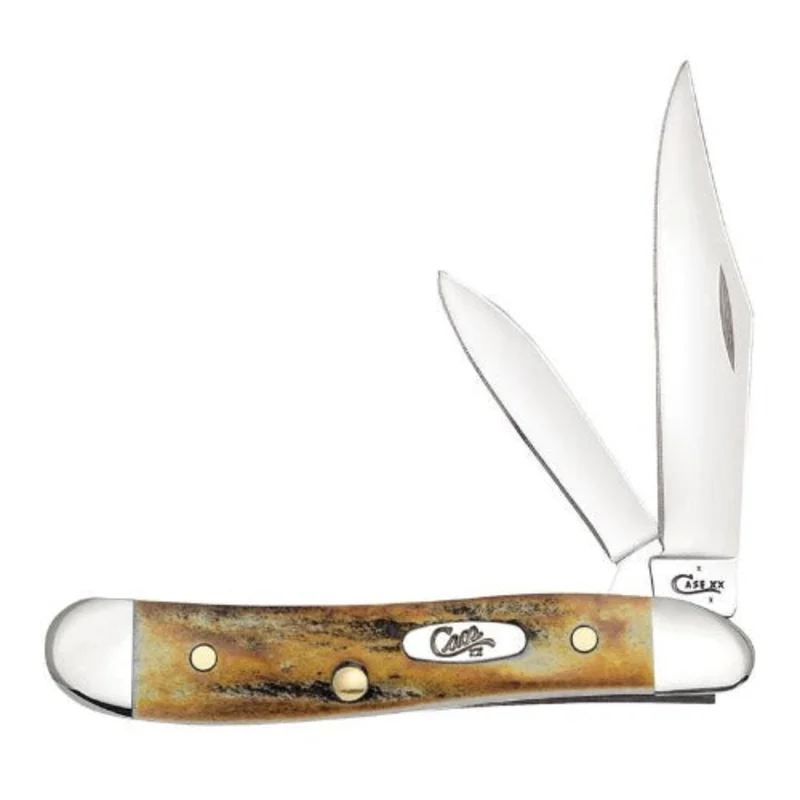 Case Peanut Indian Sambar Stag Handles
