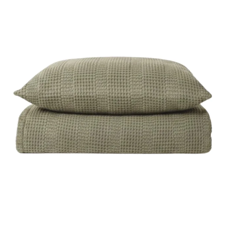 Castine Oversized Throw & Sham Collection, Moss