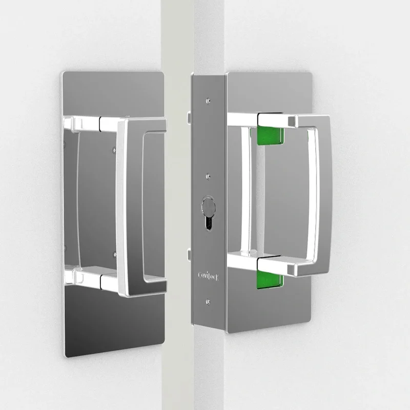Cavity Sliders - CaviLock CL400 ADA - Magnetic Bi-Parting Pocket Door Pull Handle