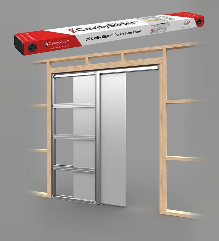 Cavity Sliders - Pocket Door Frame 4" Framing Standard, 2x4 Stud (Frame ONLY)