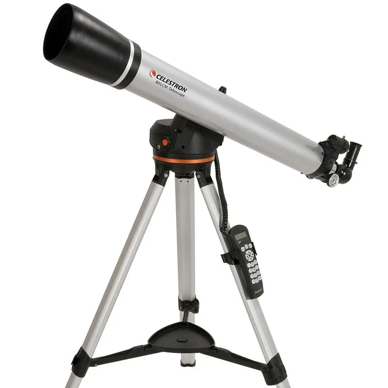 Celestron 80 LCM 80mm f/11 Achromatic Go-To Altazimuth Refractor