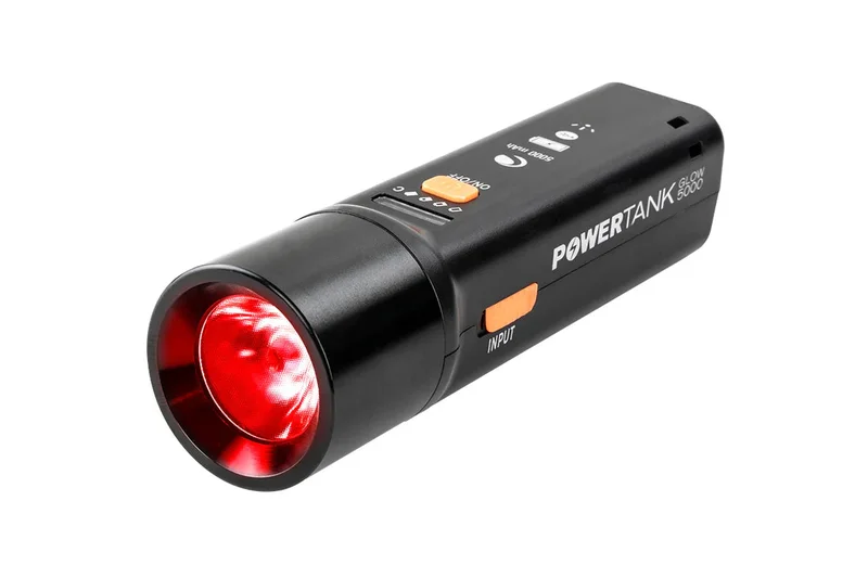 Celestron PowerTank Glow 5000 Red Flashlight/Charger 93585