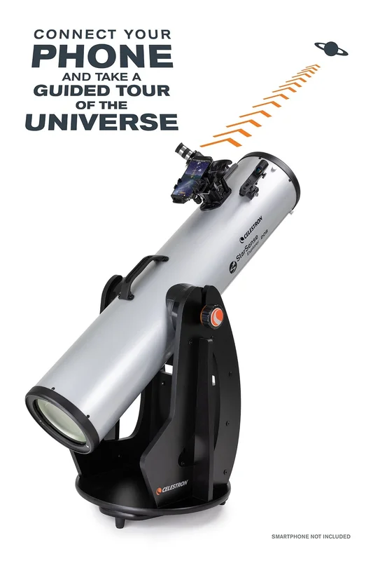 Celestron Starsense Explorer 8" Smartphone App-Enabled Dobsonian Telescope  22470