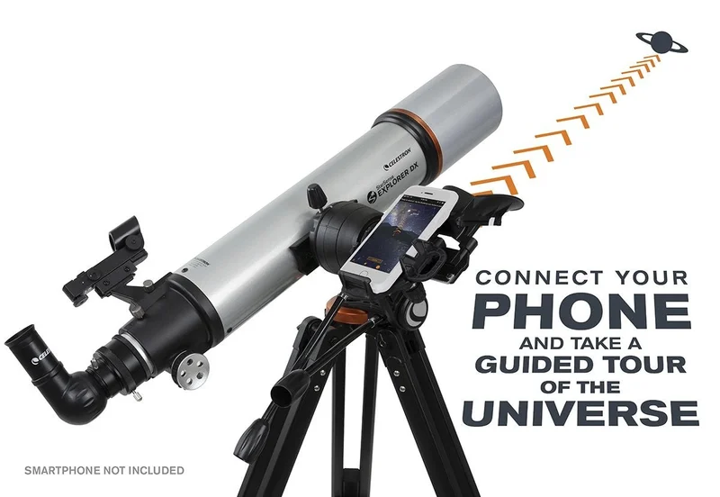Celestron Starsense Explorer DX 102AZ Smartphone App-Enabled Refractor Telescope  22460