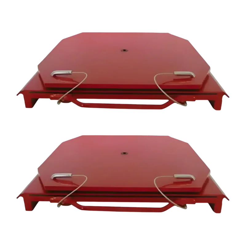 Cemb 130002524 Truck Turn Plate Set - 14,000 lb Alignment Turntables