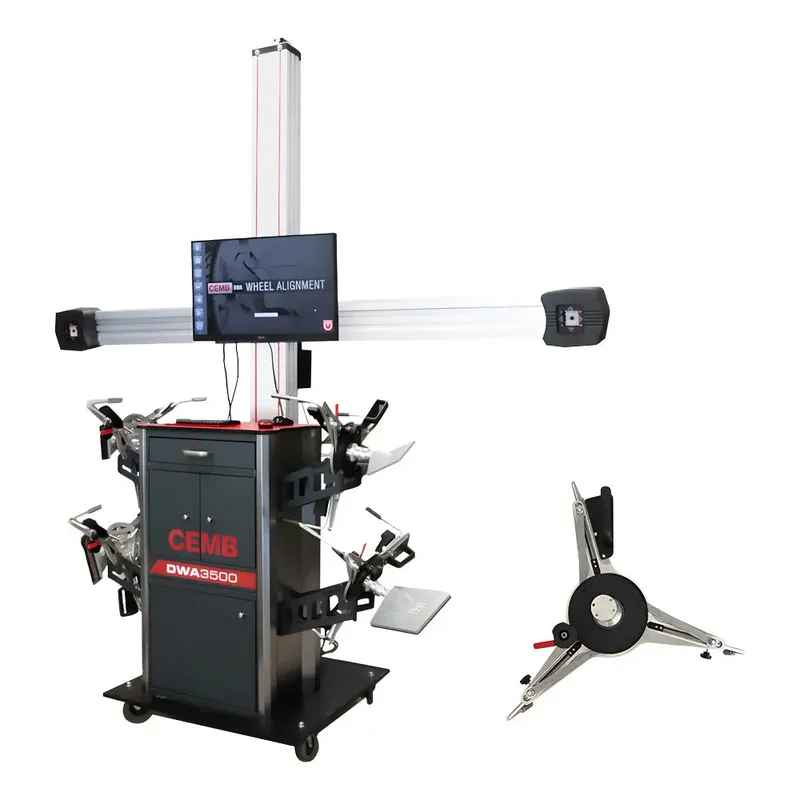 Cemb DWA3500WG 3D-HD Wheel Alignment System w/ Wheel Grabber