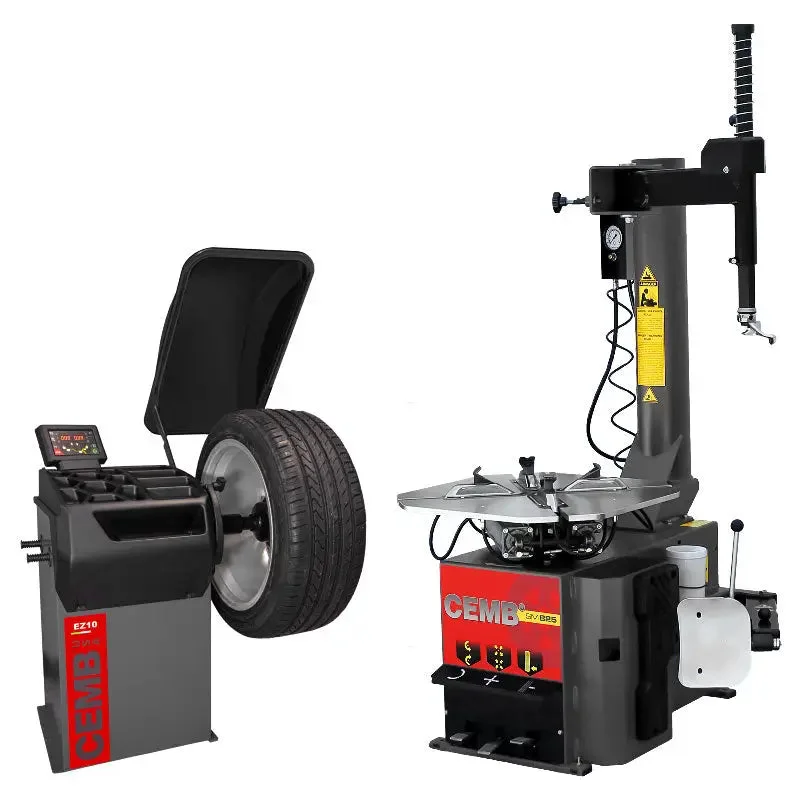 Cemb EZ10 Balancer + SM825 Air Tire Changer COMBO