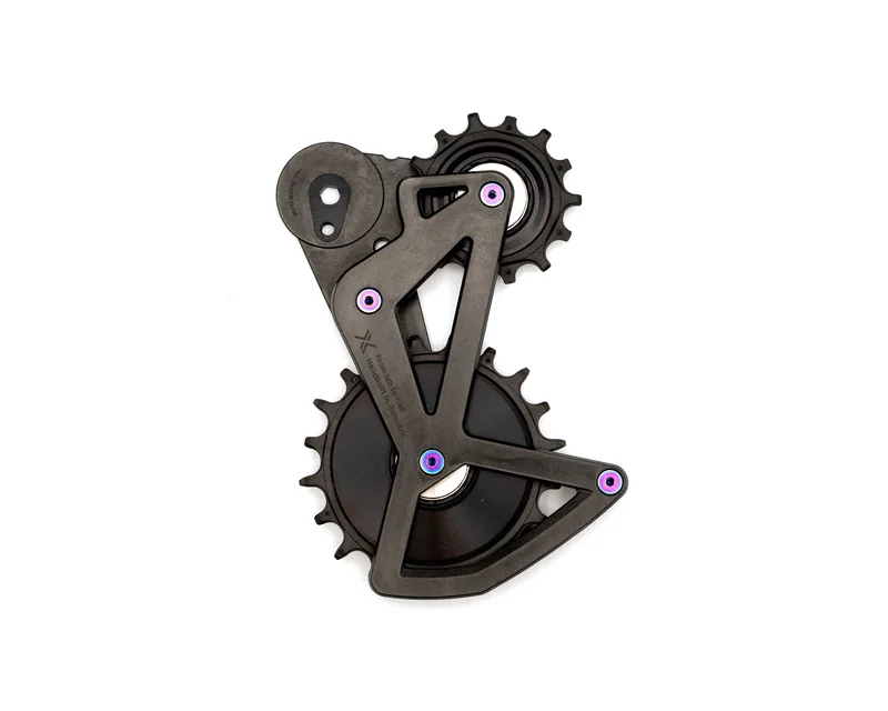 Ceramicspeed OSPW X / RS Cage Bolts - Titanium Rainbow Oil Slick