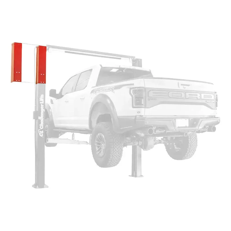 Challenger 2ft Column Height Lift Extensions for VLE10 - VLE10EH2 Red