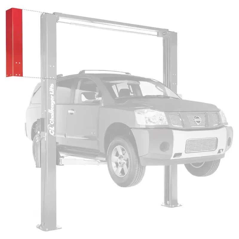 Challenger 2ft Column Height Lift Extensions Red