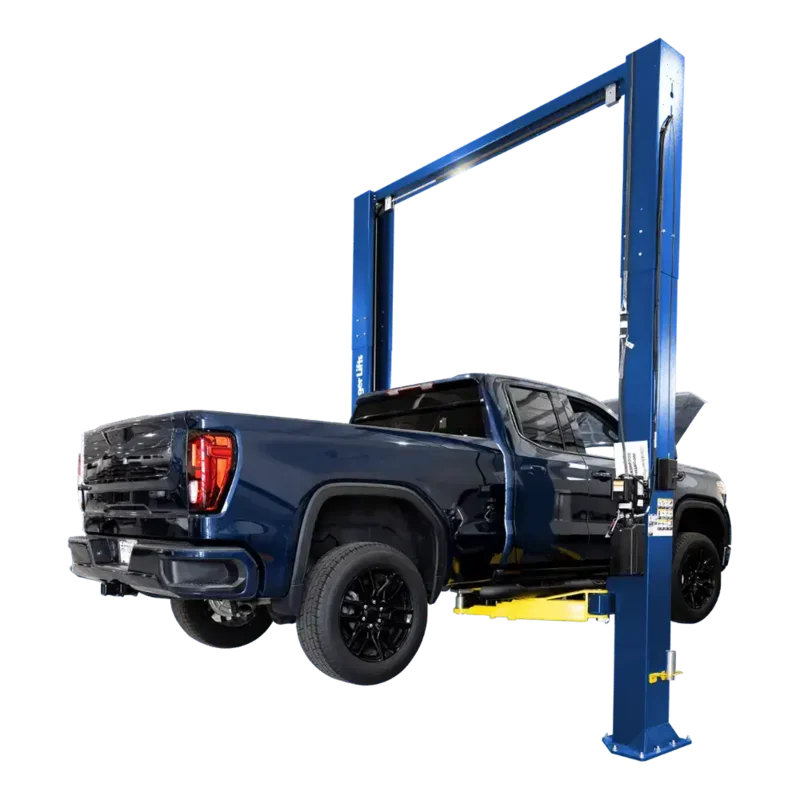Challenger CL12A Symetric 2-Post Lift w/ Width Adjustment (12,000 lbs) Red