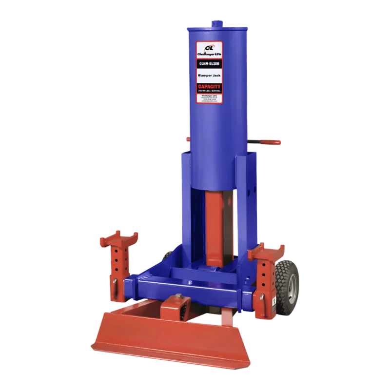 Challenger CLHM-BL20B 20,000 lb Air Operated End Lift / Bumper Jack for HD Trucks/Buses