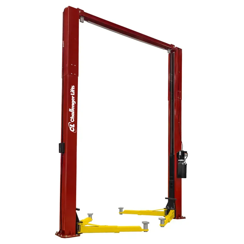 Challenger E15 Symmetric 2-Post Lift (15,000 lbs) Red
