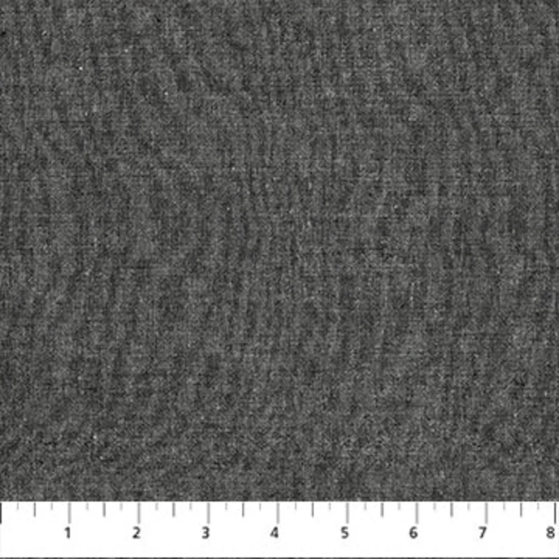 CHAMBRAY: Black (1/4 Yard)
