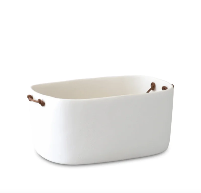 Champagne Bucket with Leather Handles, Large