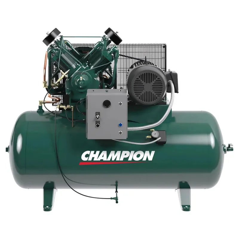 Champion 7.5HP R-Series Horiz. Air Compressor, 240Gal, R30 Pump - HR7-24