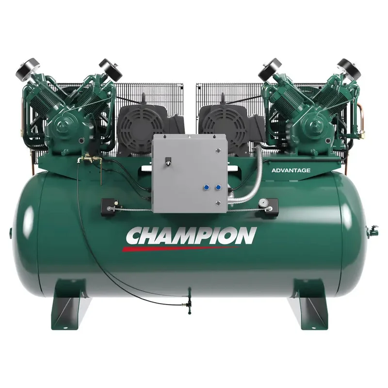 Champion Advantage 10HP Duplex Horiz. Air Compressor (240 Gal)